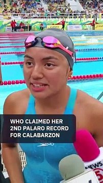 Student-athletes break more records in swimming at the Palarong Pambansa 2024