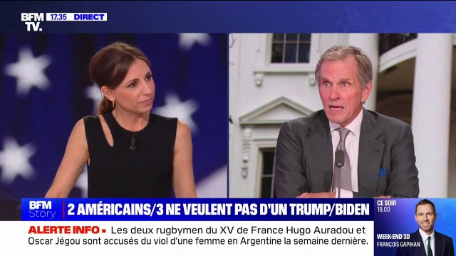 John Lowe (membre des Republicans Overseas): On a vu la faiblesse du président Biden pendant le débat