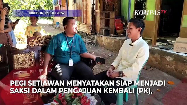 Pegi Setiawan siap Jadi Saksi Sidang PK Para Terpidana Kasus Pembunuhan Vina dan Eky
