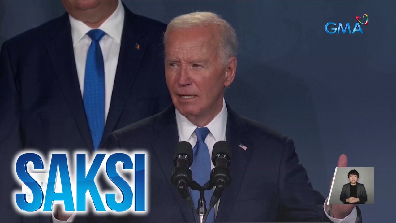 U.S. Pres. Joe Biden, nagkamaling tukuyin bilang "Pres. Putin" si Ukrainian Pres. Volodymyr Zelenskiy | Saksi