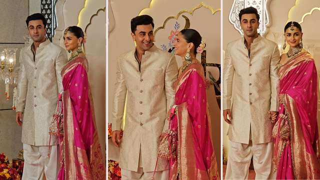 Anant Ambani-Radhika Wedding Live: Ranbir Kapoor Alia Bhatt सज धजकर पहुंचे अनंत राधिका की शादी में