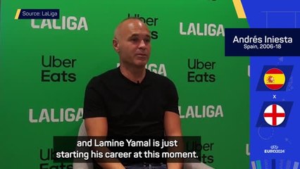 Lamine Yamal's talent 'is not normal' - Iniesta