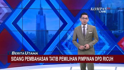 Download Video: Detik-detik Sidang Pembahasan Tatib Pemilihan Pimpinan DPD Ricuh