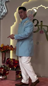 John Cena at the Anant Ambani wedding. #AnantRadhikaCelebration #ARWeddingCelebrations #anantandradhika #AnantRadhikaWedding #anantwedsradhika #anantambaniwedding #AnantRadhika #radhikamerchant #wedding #anantambani