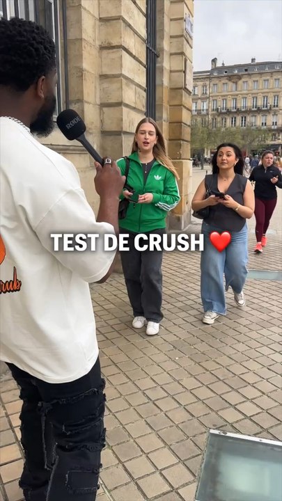 Sa pote test son crush ❤️