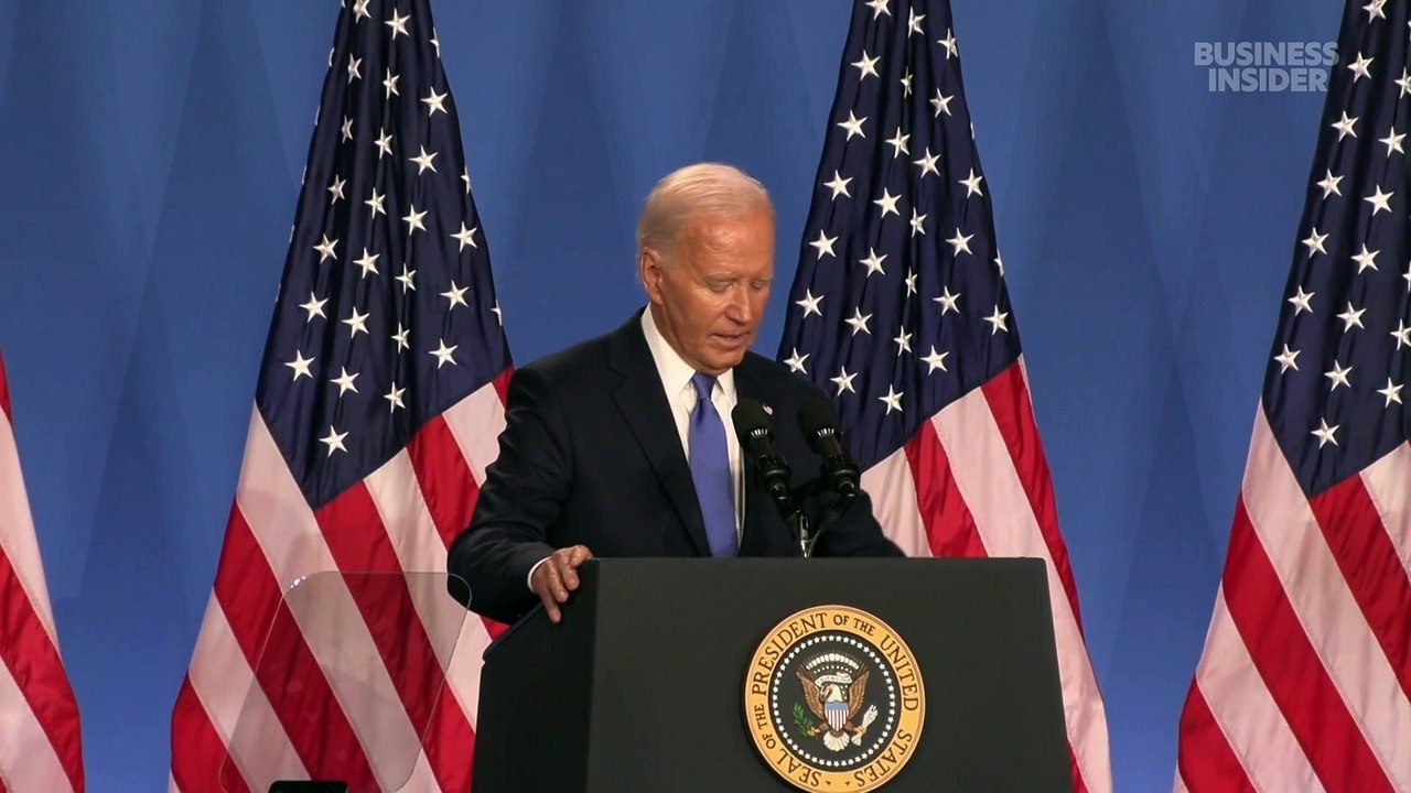 Key moments in Biden's speech aimed at saving his spot in the 2024 presidential race