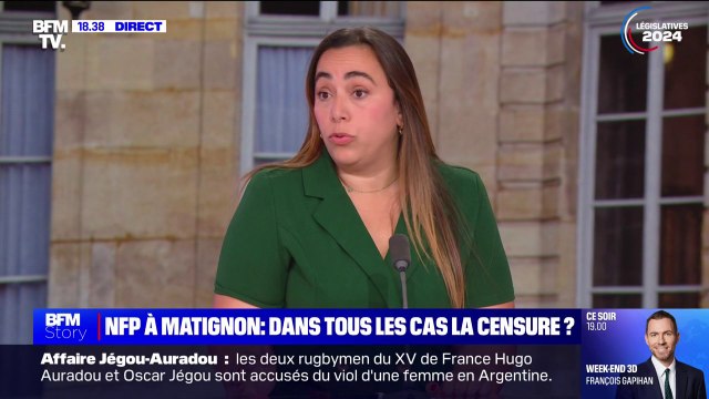 Sabrina Sebaihi (Écologiste-NFP), sur les négociations à gauche pour Matignon: Le choix se fera au consensus