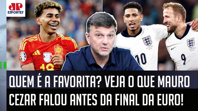 Pra mim, essa FINAL Espanha x Inglaterra TEM TUDO para... VEJA o que Mauro Cezar FALOU da EURO!