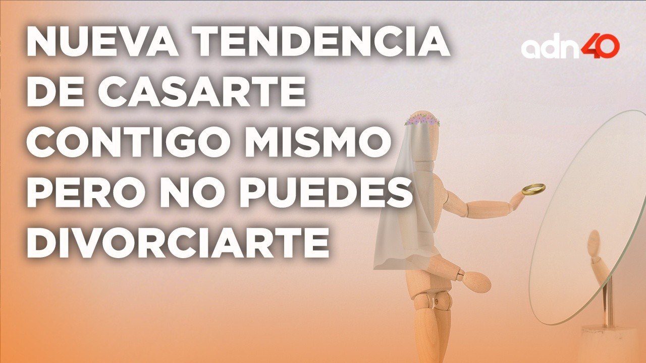 Nueva tendencia de la "Sologamia": ¿Jalas o te...