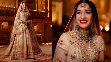 Radhika Merchant Wedding First Look Viral Gujarati Traditional Lehenga Public Reaction...|