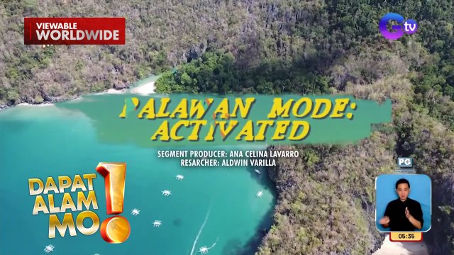 Iba't ibang activities at inumin na maaaring subukan sa Palawan, silipin | Dapat Alam Mo!