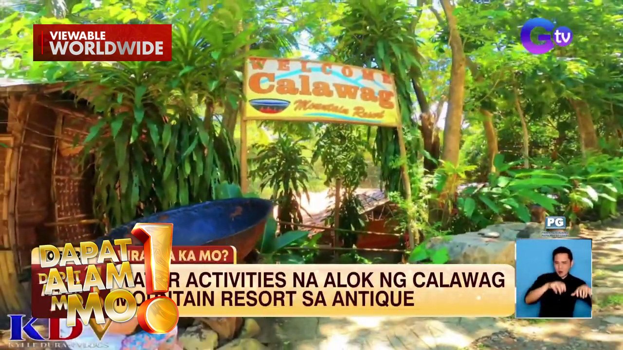 Outdoor activities na maaaring subukan sa Antiq...