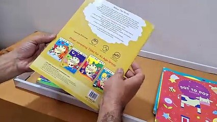 Unboxing and Review of Navneet Fun with Dots , Trail The Dots, dot to dot Activity Book