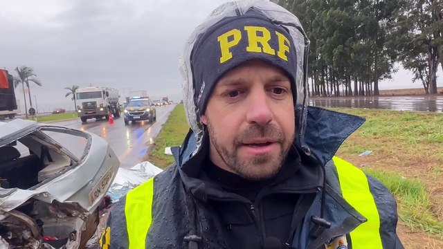PRF dá detalhes da dinâmica do acidente que causou a morte de Andressa Harms na BR-163