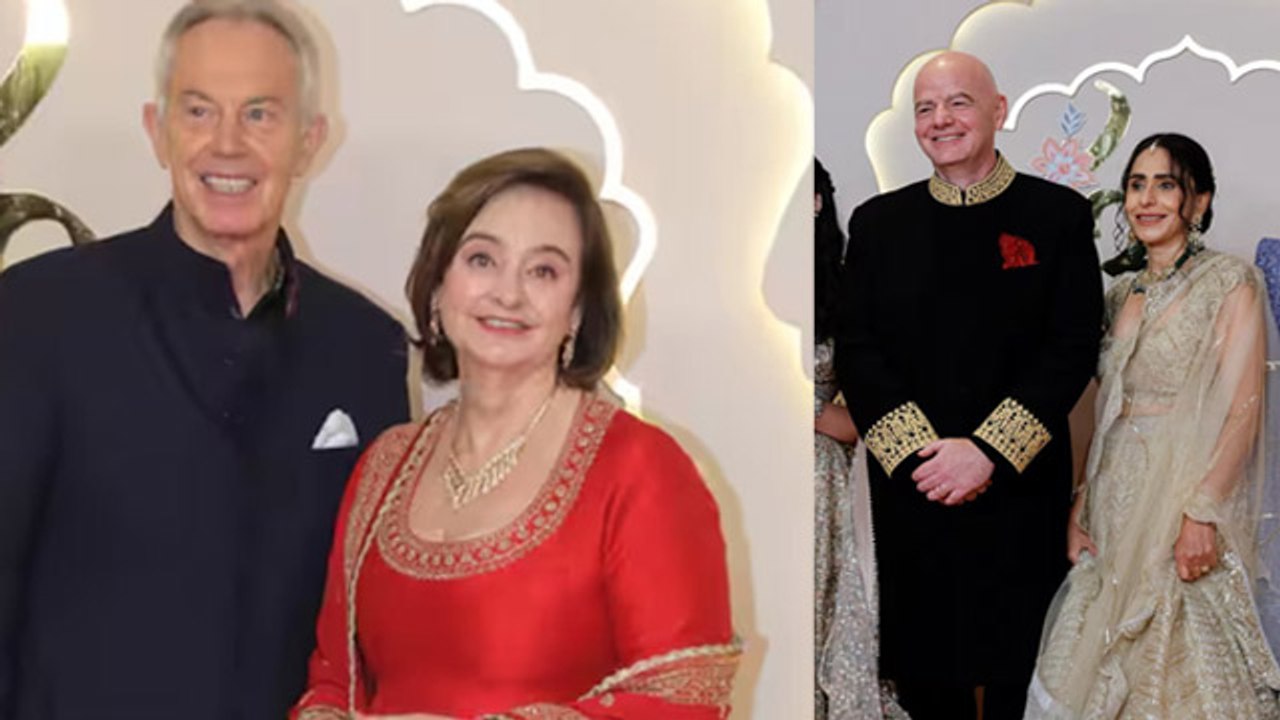 Anant Radhika Wedding: Former UK & Britain Former PM Tony Blair and Boris Johnson & Other Leader