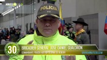 Con drones y helicópteros! Más de 2 mil policías velarán por la seguridad durante la final de la Copa América en Bogotá