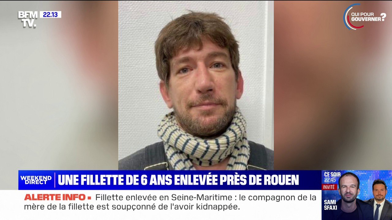Fillette enlevée en Seine-Maritime: la photo du compagnon de la mère de la petite Célia, soupçonné de l'avoir kidnappée