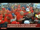 Pueblo zuliano se moviliza en respaldo al candidato Nicolás Maduro