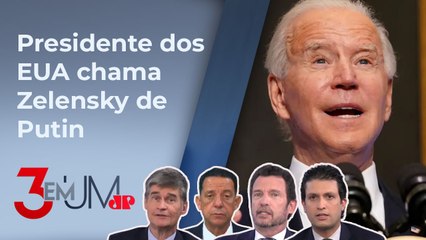 Confusões de nomes feitas por Biden fortalecem Trump? Bancada debate