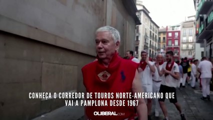 Conheça o corredor de touros norte-americano que vai a Pamplona desde 1967