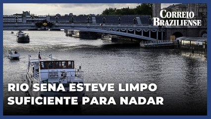 RIO SENA ESTEVE APTO PARA O NADO NOS ÚLTIMOS DIAS