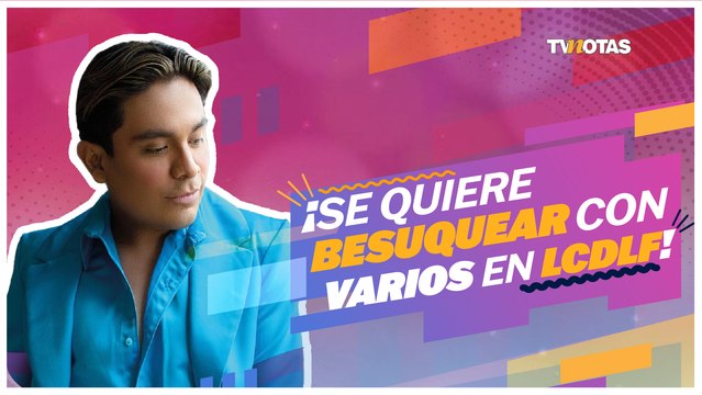 Ricardo Peralta ¡se quiere agarrar a besos con varios en 'La casa de los famosos México!