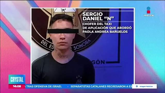 Feminicidio Paola Bañuelos: Chofer de taxi se entrega a las autoridades