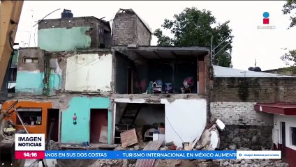 Familias lo pierden todo por las fuertes lluvias de Jalisco