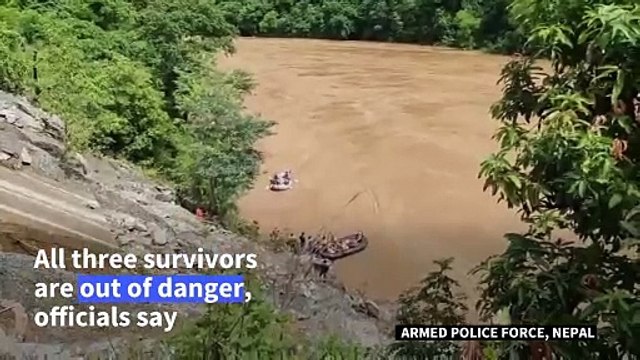 Nepal landslide survivor recounts bus crash