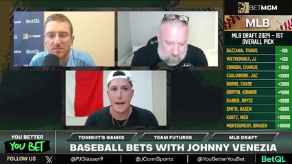 MLB Draft Top Picks with Johnny V ⚾