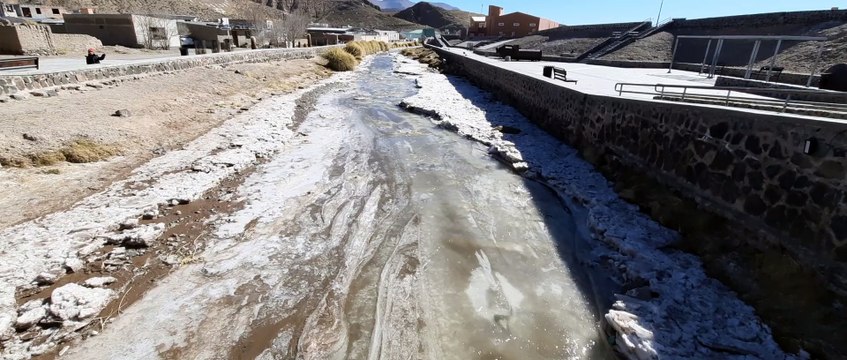 San Antonio de los Cobres, congelado