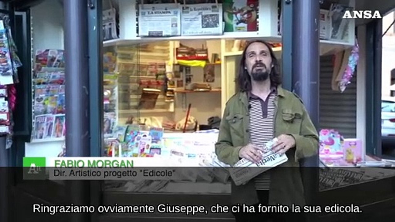 "Ce l'ho, ce l'ho, mi manca", la crisi delle edicole in uno spettacolo