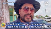 Disciplina y constante preparación, recomienda abogado acayuqueño