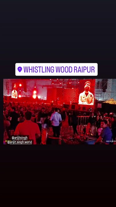 Live Concert By Arijit Singh Raipur # Ye lal Ishaq    #short #Dailylife #viral #trending #Arijitsingh