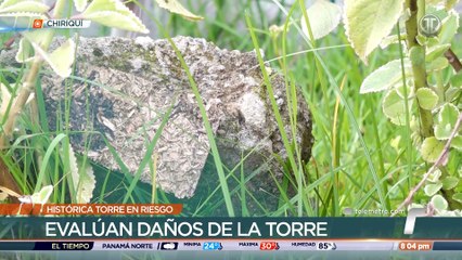 Cierran vías cerca de la catedral de David ante posible colapso de la torre