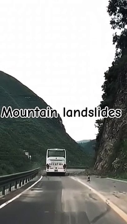 Mountain landslides