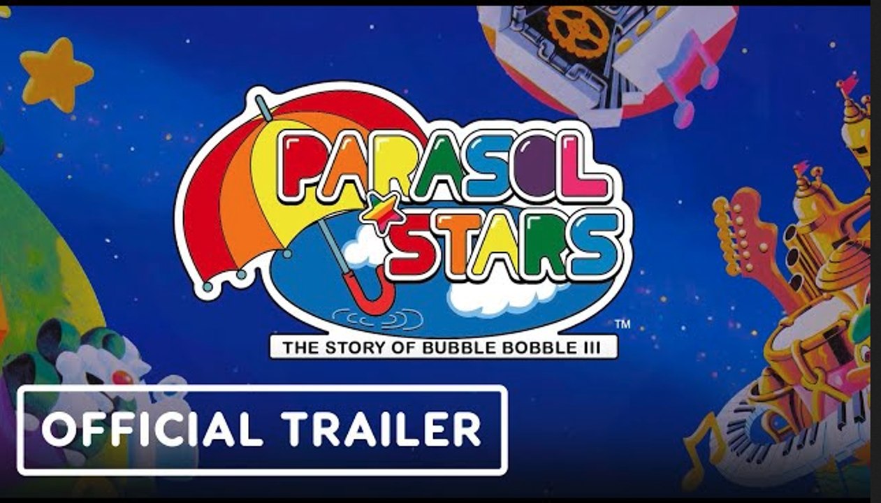 Parasol Stars: The Story of Bubble Bobble 3 | Launch Trailer