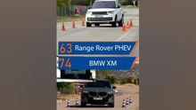 Range Rover PHEV vs  BMW XM #esquiva77 #shorts