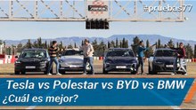 Comparativa eléctrica: BMW i4 vs BYD Seal vs Polestar 2 vs Tesla Model 3 | km77.com
