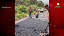 Ante omisiones de la SCT, Mazamitla parcha carretera federal 110