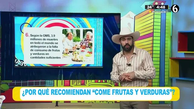 ¿Por qué recomiendan comer frutas y verduras?