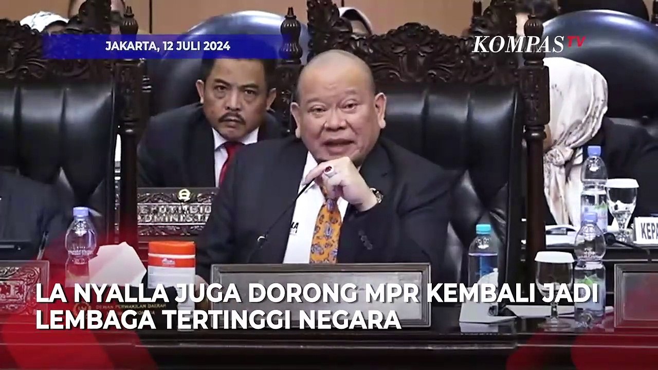 Respons Ketua DPD La Nyalla soal RUU Wantimpres Jadi DPA