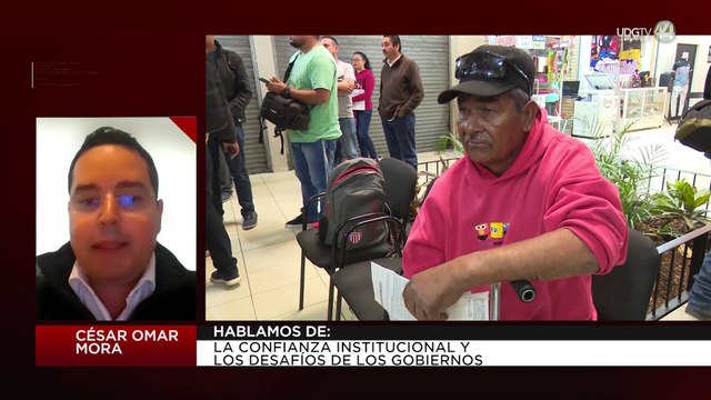 La confianza institucional y los desafíos de los gobiernos: César Omar Mora