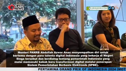 Bertemu Para Diaspora di Singapura, Menteri Anas Bahas Transformasi Manajemen Talenta Digital