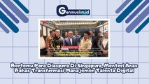 Bertemu Para Diapsora di Singapura, MENPAN RB Bahas Transformasi Manajemen Talenta Digital