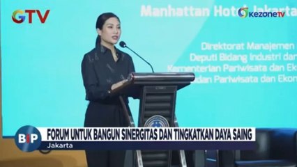 Buka Forum Koordinasi Industri Pariwisata 2024, Wamenparekraf Angela Tanoesoedibjo Harap Ada Sinergisitas Daerah dengan Pusat