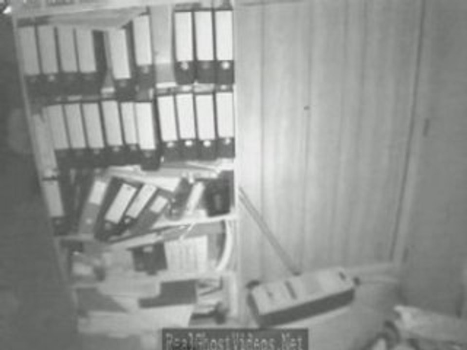 Ghost cam book shelf