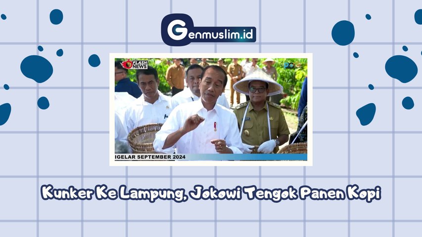 Lakukan Kunjungan Kerja ke Kampung, Presiden Jokowi Tengok Langsung Proses Panen Kopi