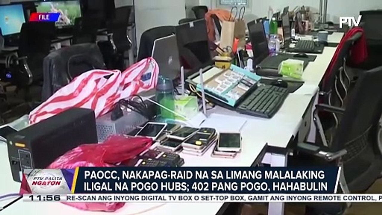 PAOCC, nakapag-raid na sa limang malalaking ile...