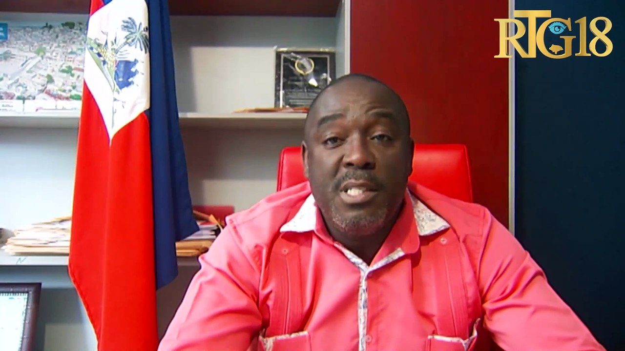 Majistra komin Pòtoprens lan Luckson Janvier anonse lansman travay asenisman nan kapital la.